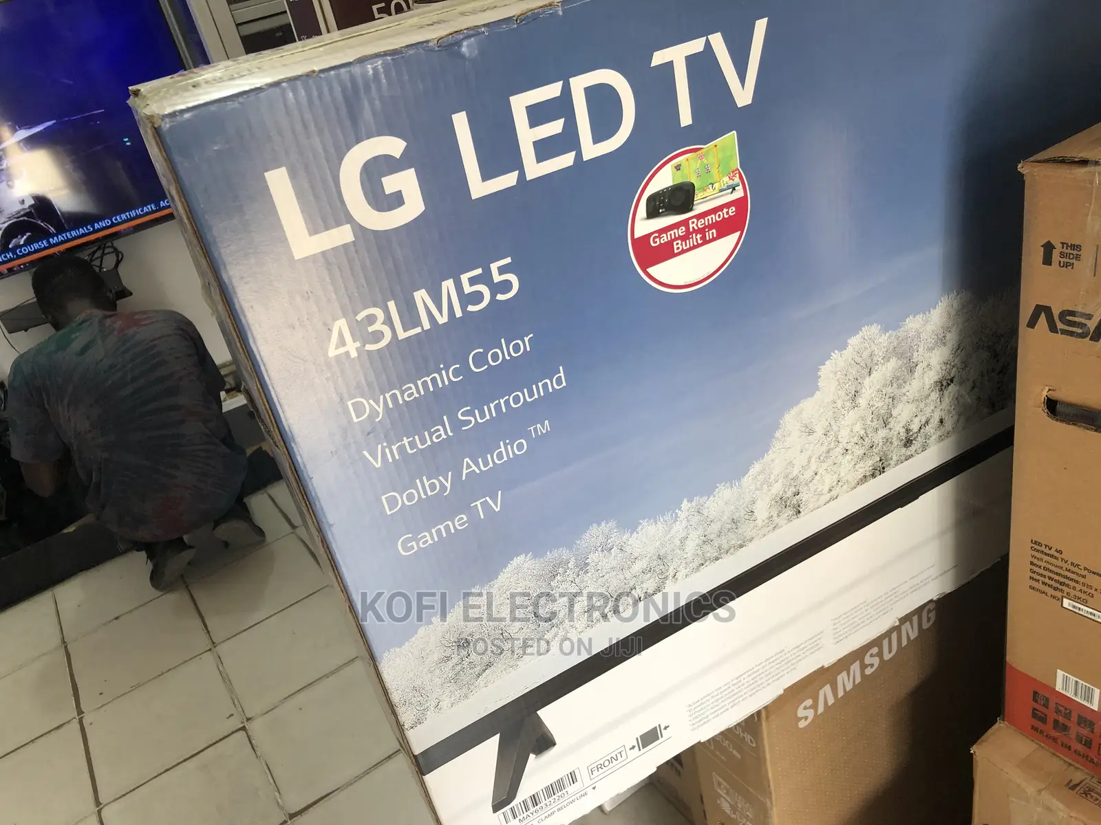 LG 43inches Digital Satellite TV With Dynamic Color