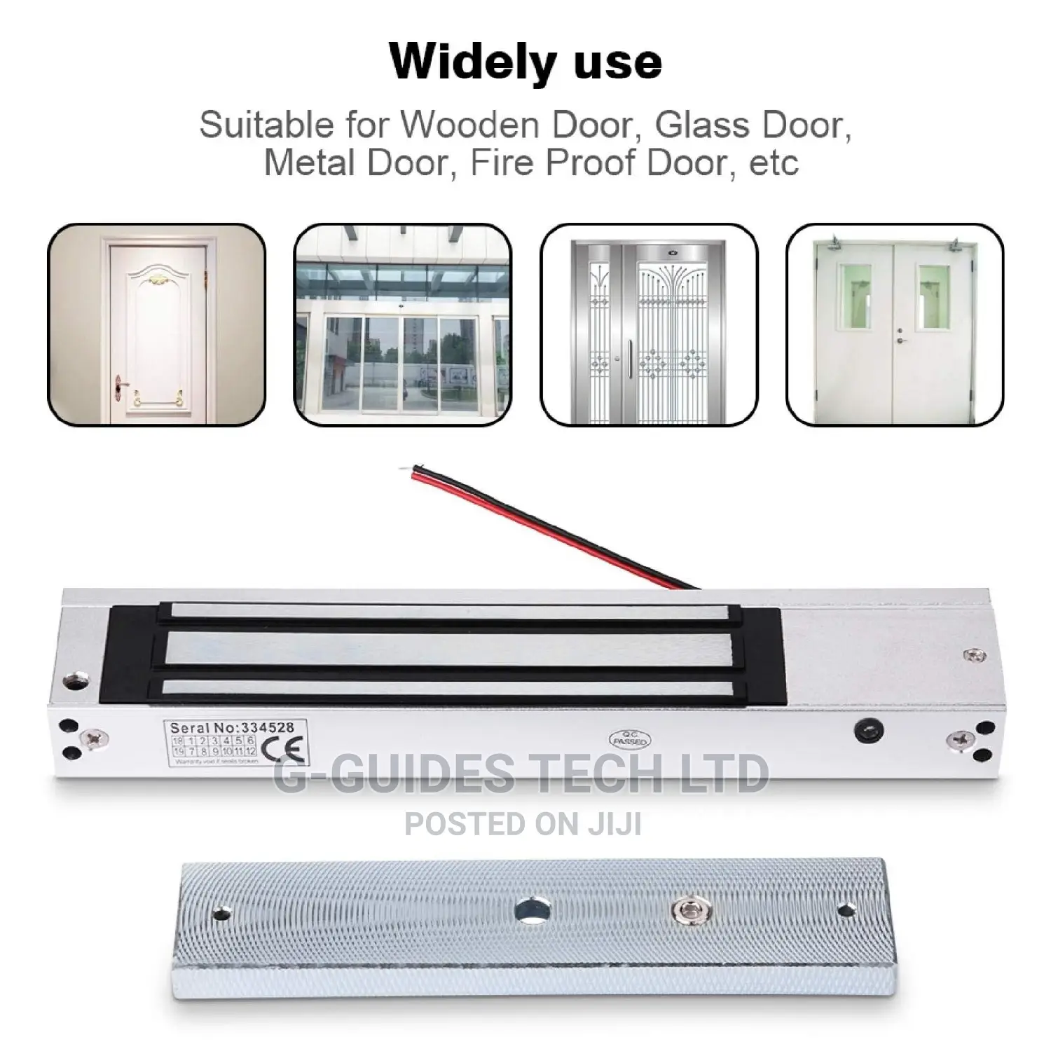 280kg Magnetic Lock With Bracket For Access Control