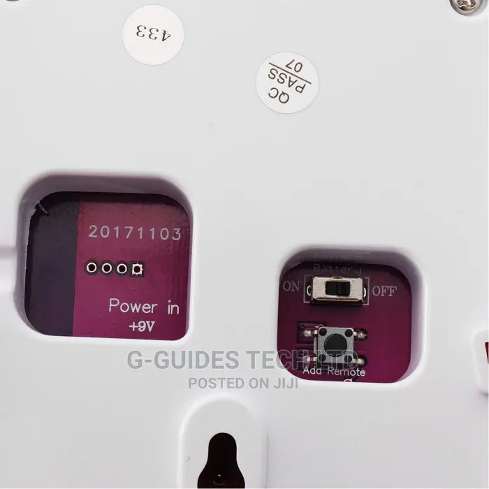 433MHZ WIRELESS Siren Security Alarm 120db (DY-JH100B)