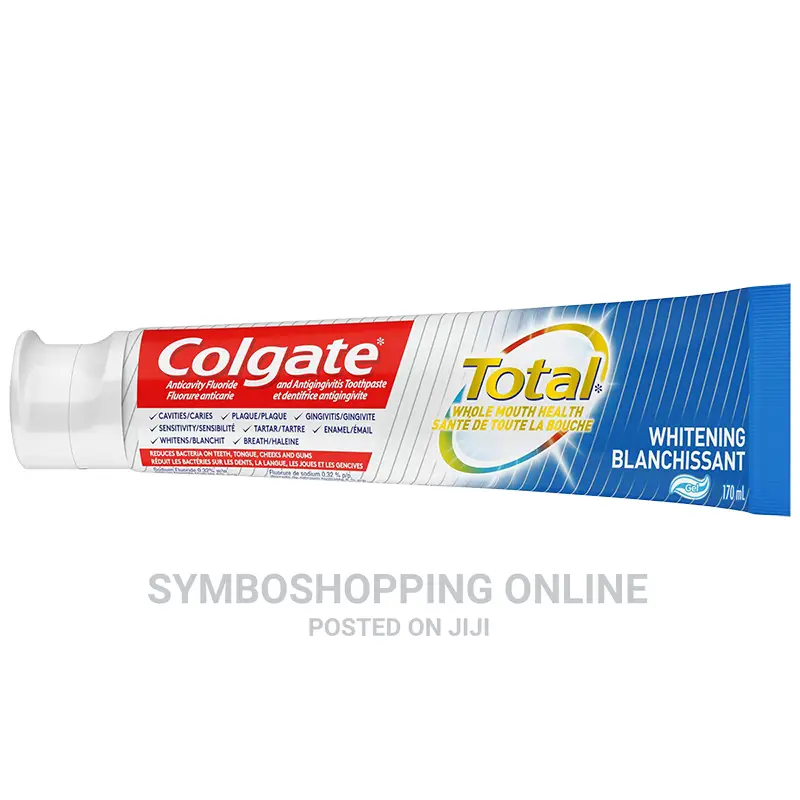Colgate Total Whitening Toothpaste 170ml