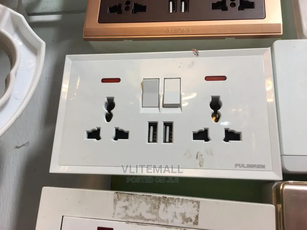 Fulinmen Double Multi Socket With USB
