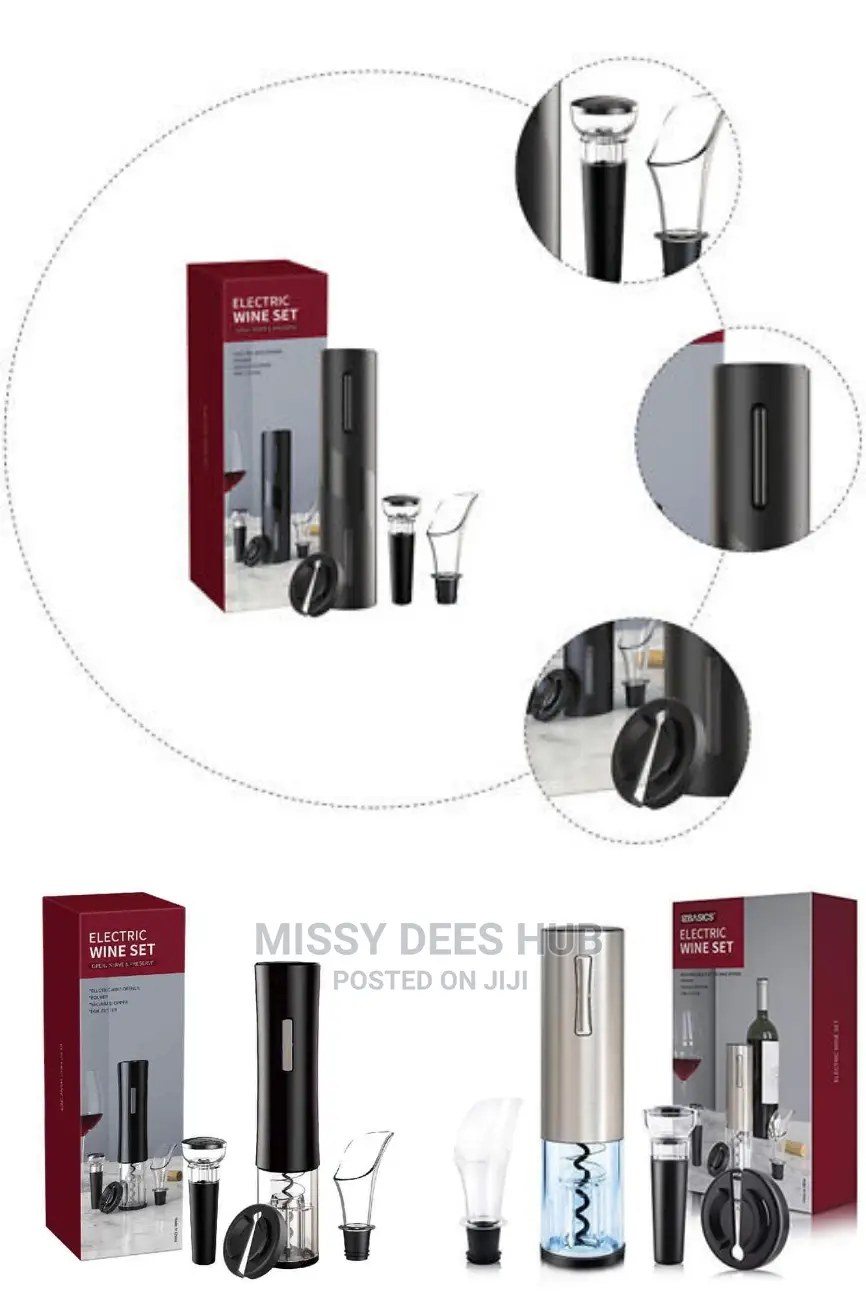 4in1 Wine Set - Battery Operated