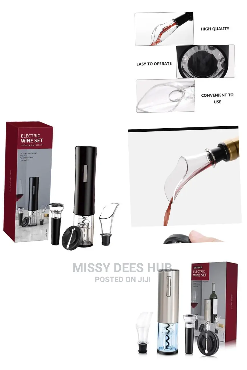 4in1 Wine Set - Battery Operated