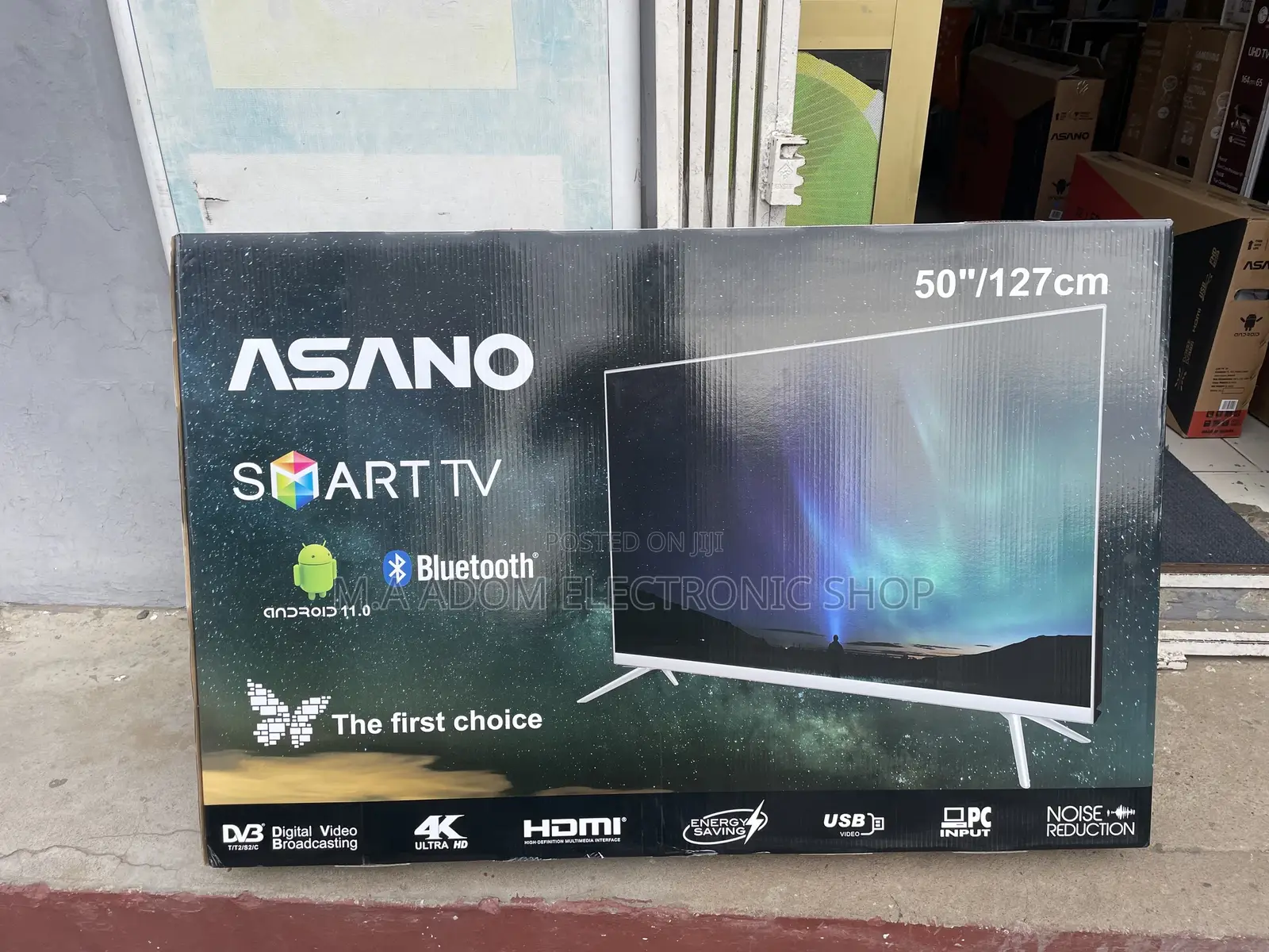Asano 50” UHD Smart Android Bluetooth Led Tv