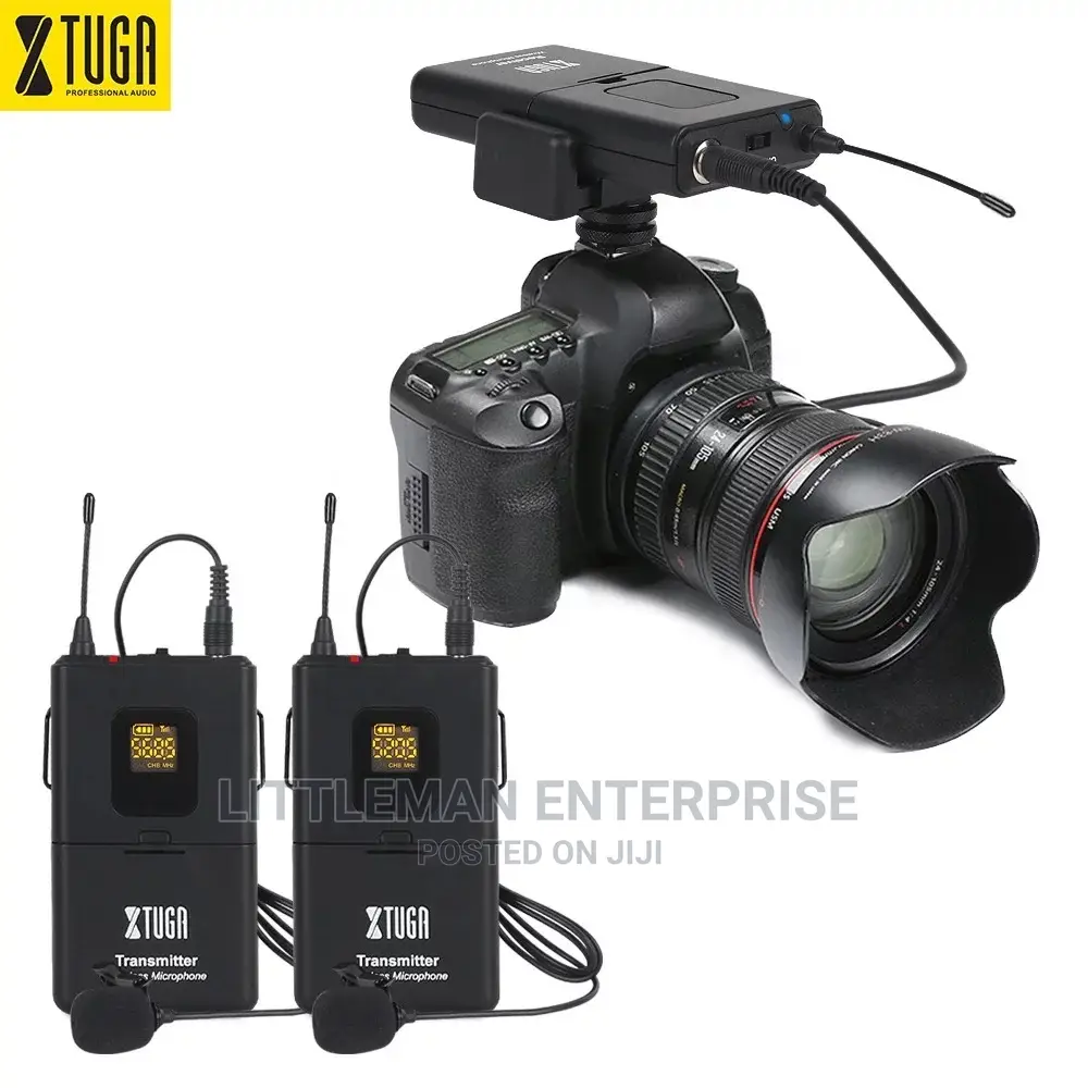Camera Camcorder Wireless Lapel Lavelier Microphone