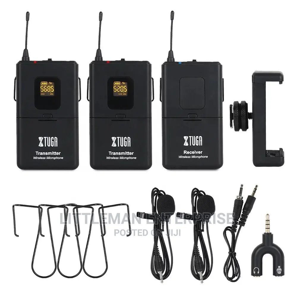 Camera Camcorder Wireless Lapel Lavelier Microphone