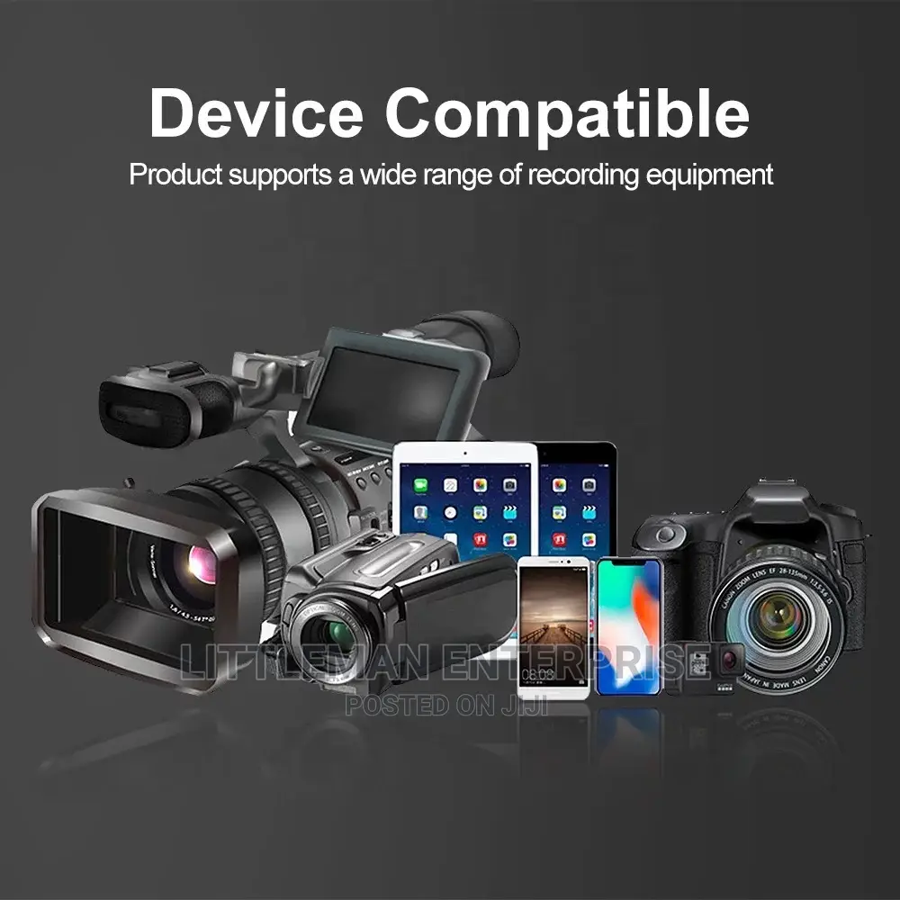 Camera Camcorder Wireless Lapel Lavelier Microphone