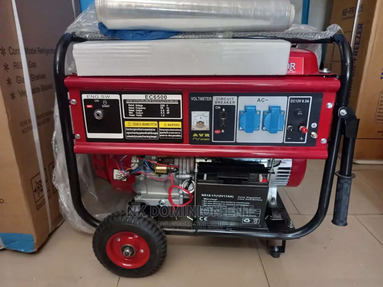 Gasoline Generator 6500Q Keystart