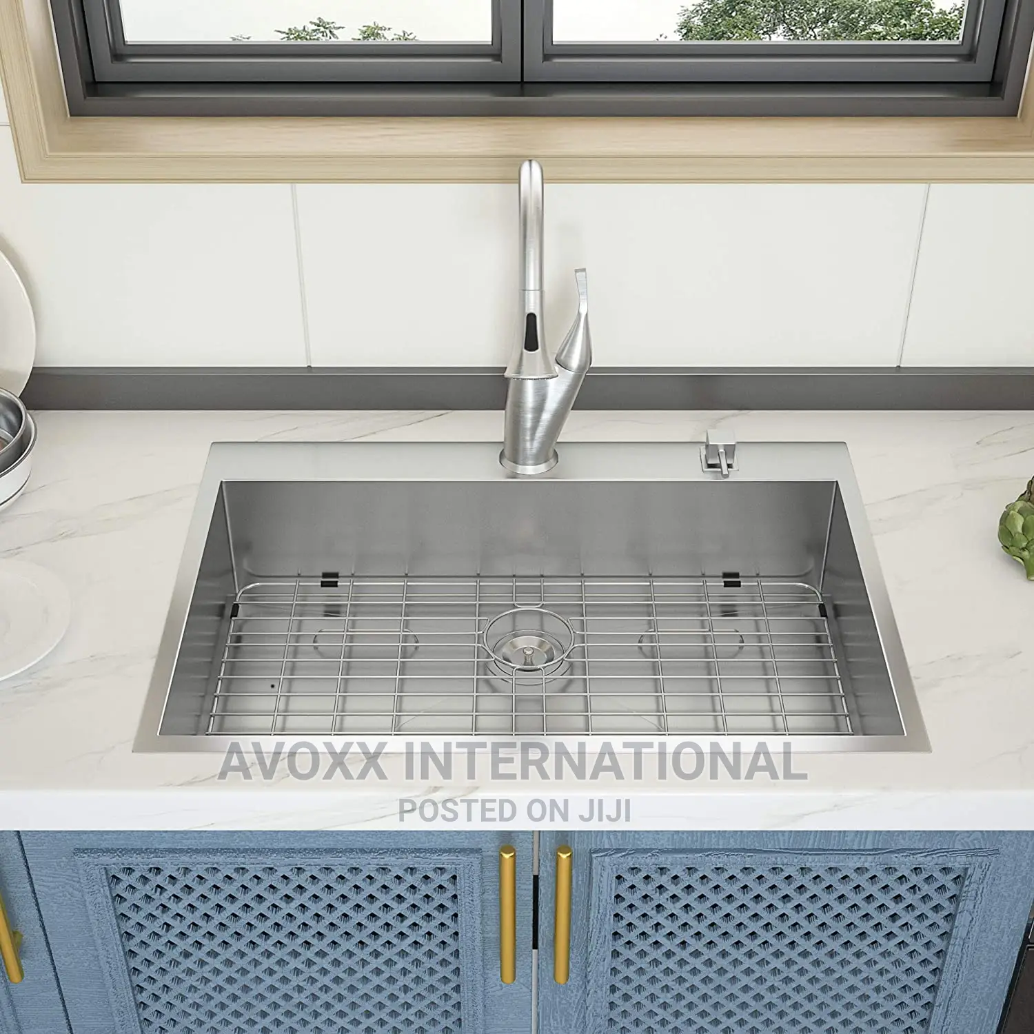 Ghomeg (Accessories Included)Handmade Stainless Steel Sink
