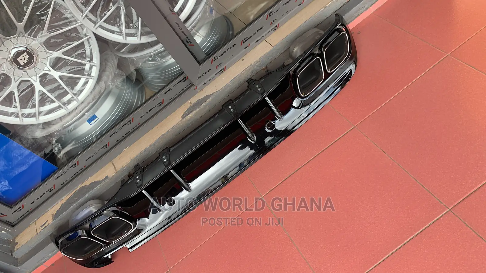 Mercedes Benz Back Bumper Diffuser 2021 Design
