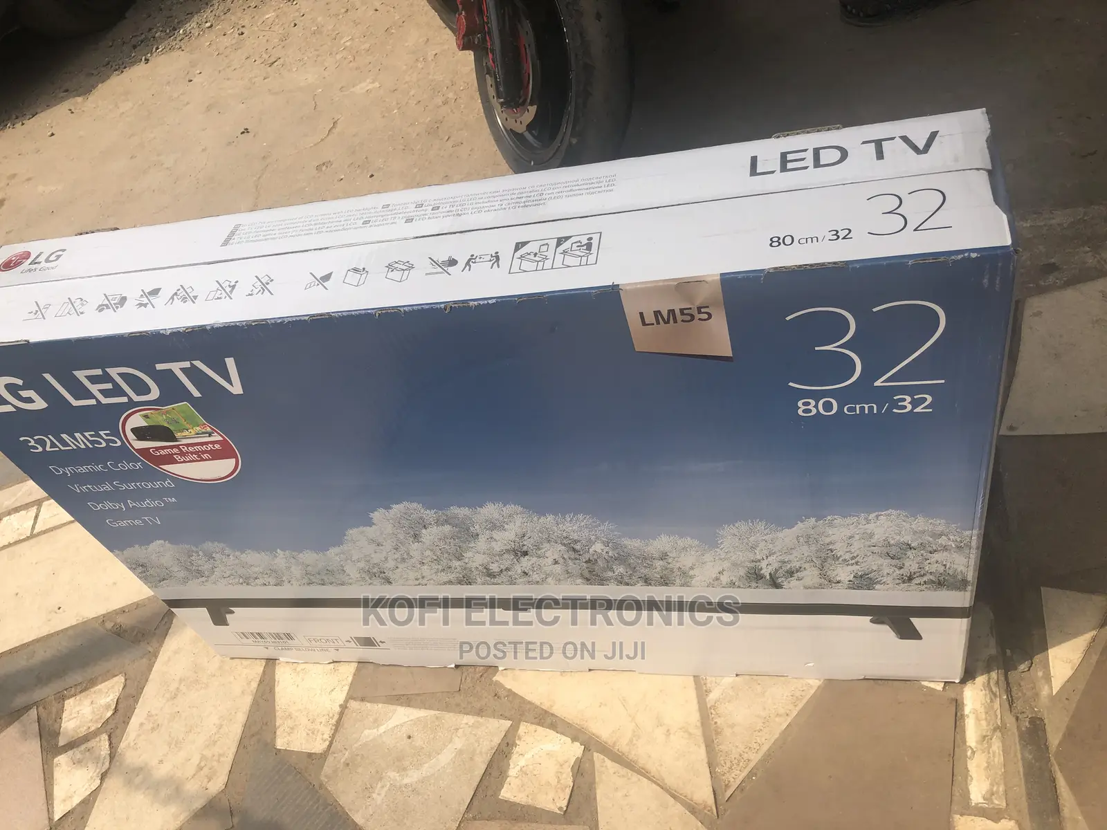A Fresh in Box LG Digital LED TV 32inch 32LM550 (2019 Model)