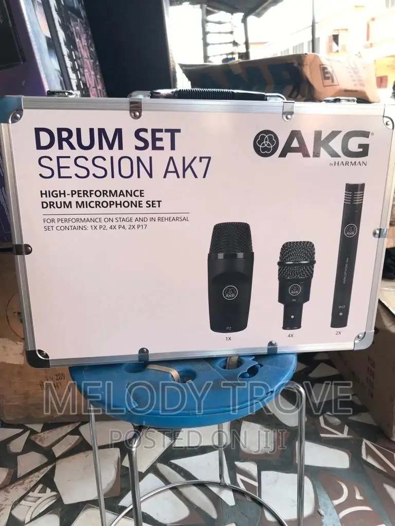 AKG 7-Set Drumset (Session AK7)