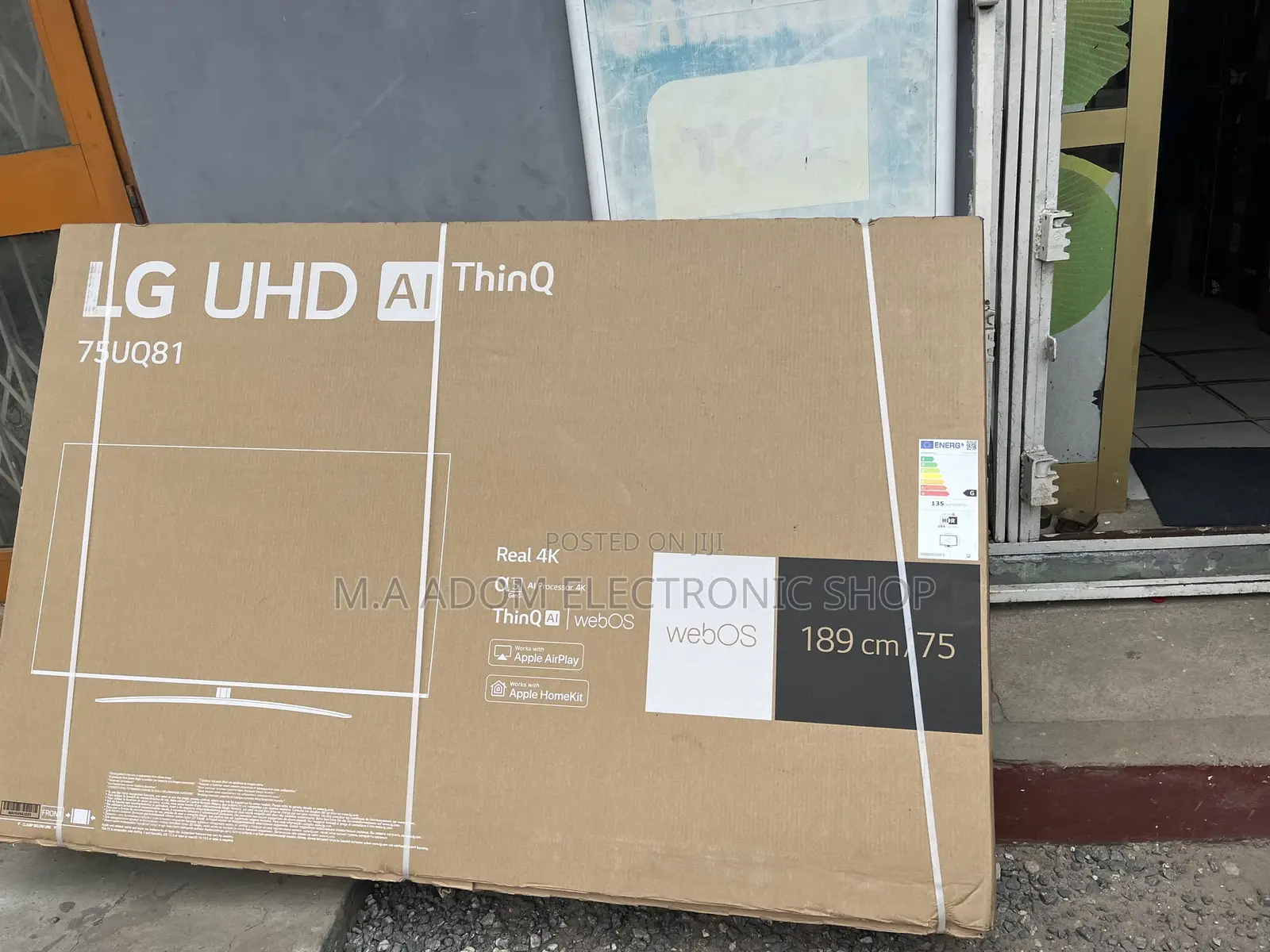 2022 Lg 75” UHD Smart With Magic Remote