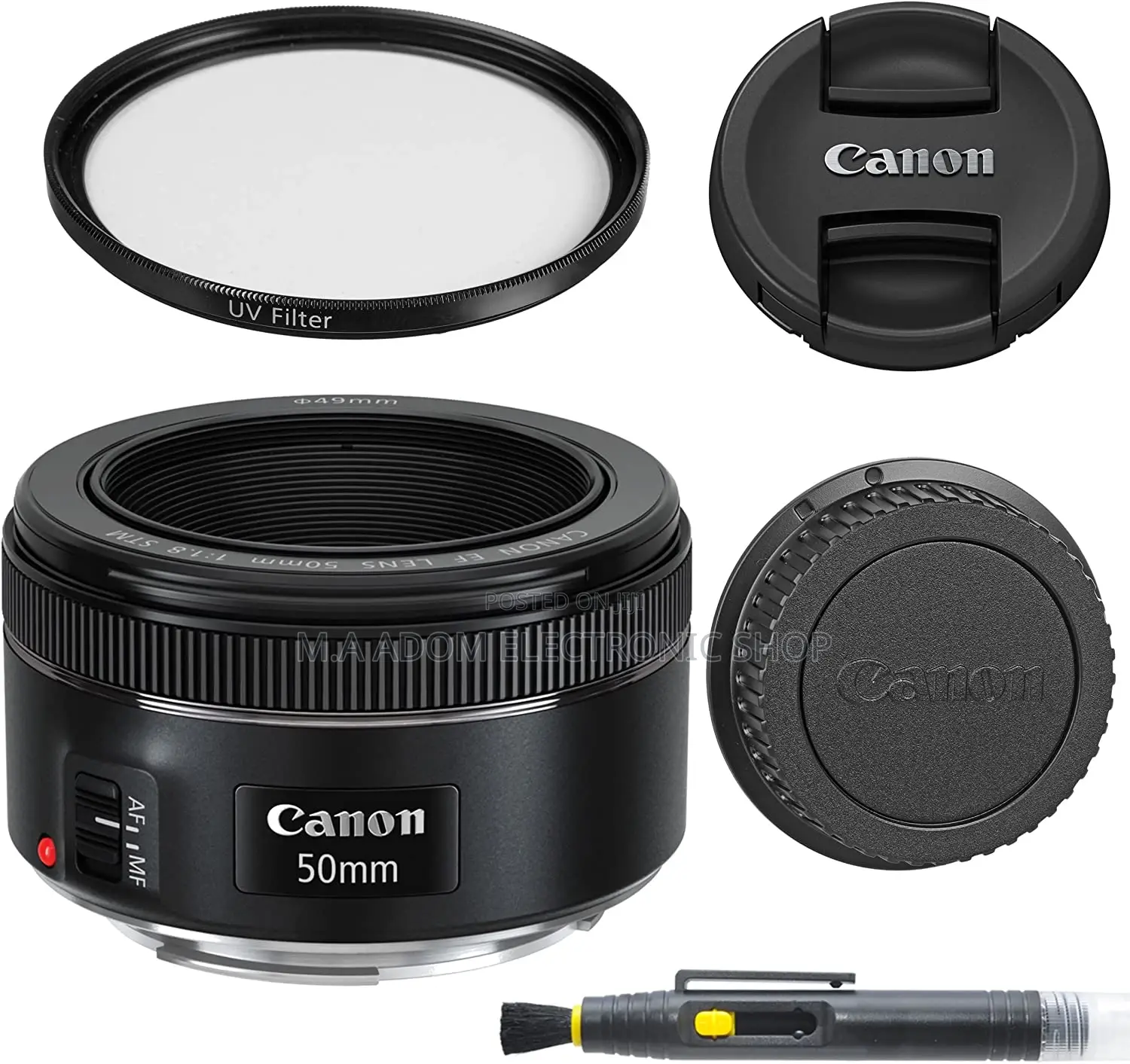 Brand New Ef 50mm F/1.8 STM Canon Camera Lens