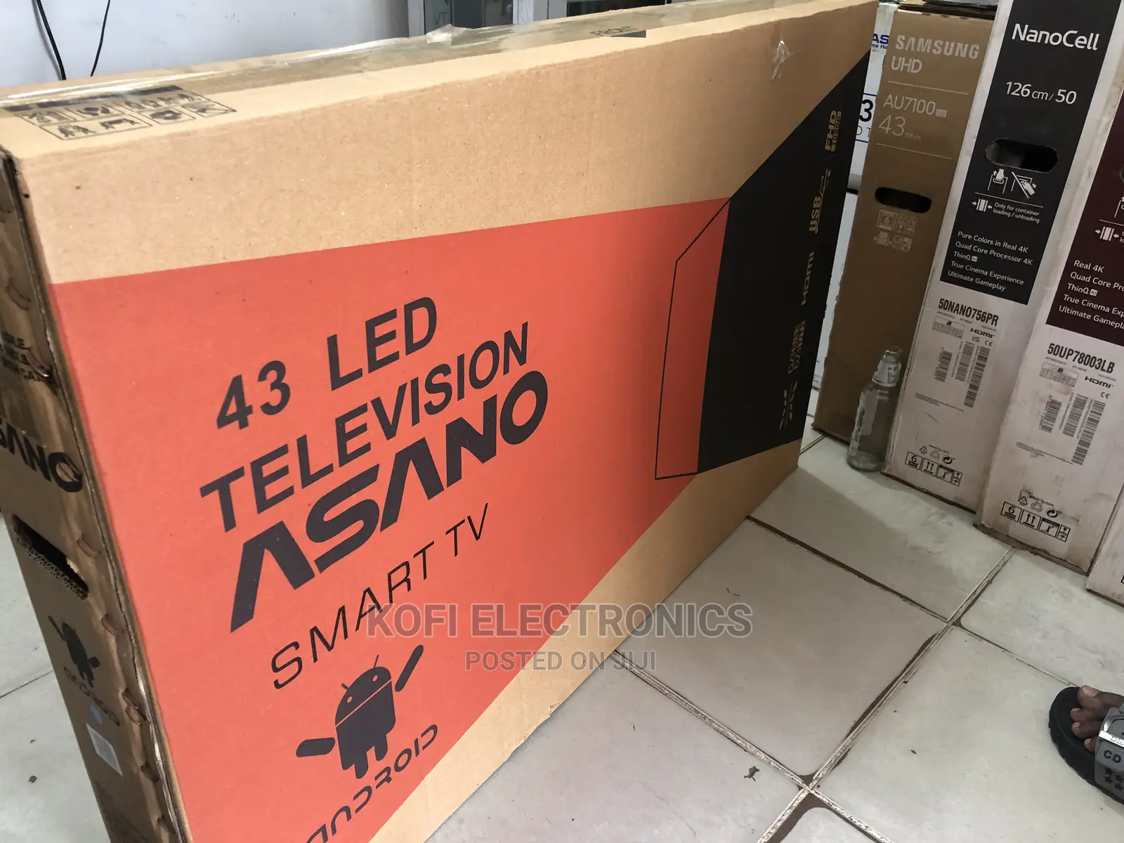 Quality Asano 43'' Smart Digital Satellite TV