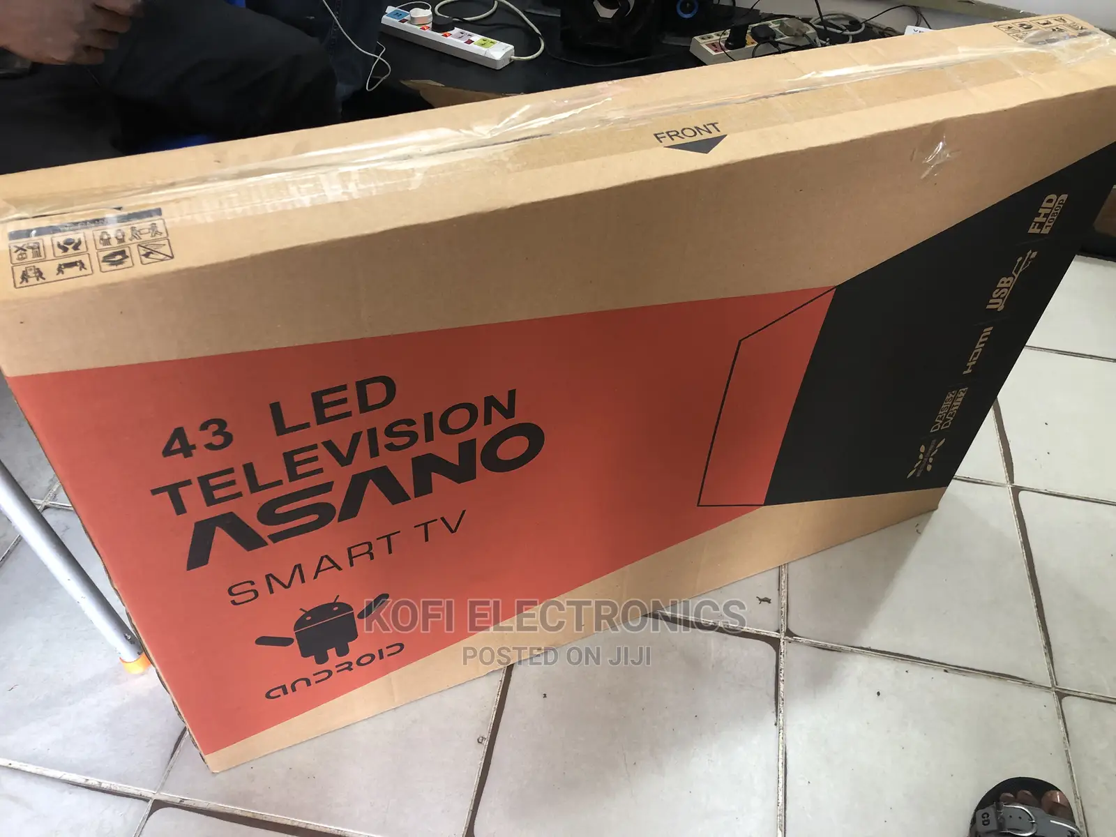 Quality Asano 43'' Smart Digital Satellite TV