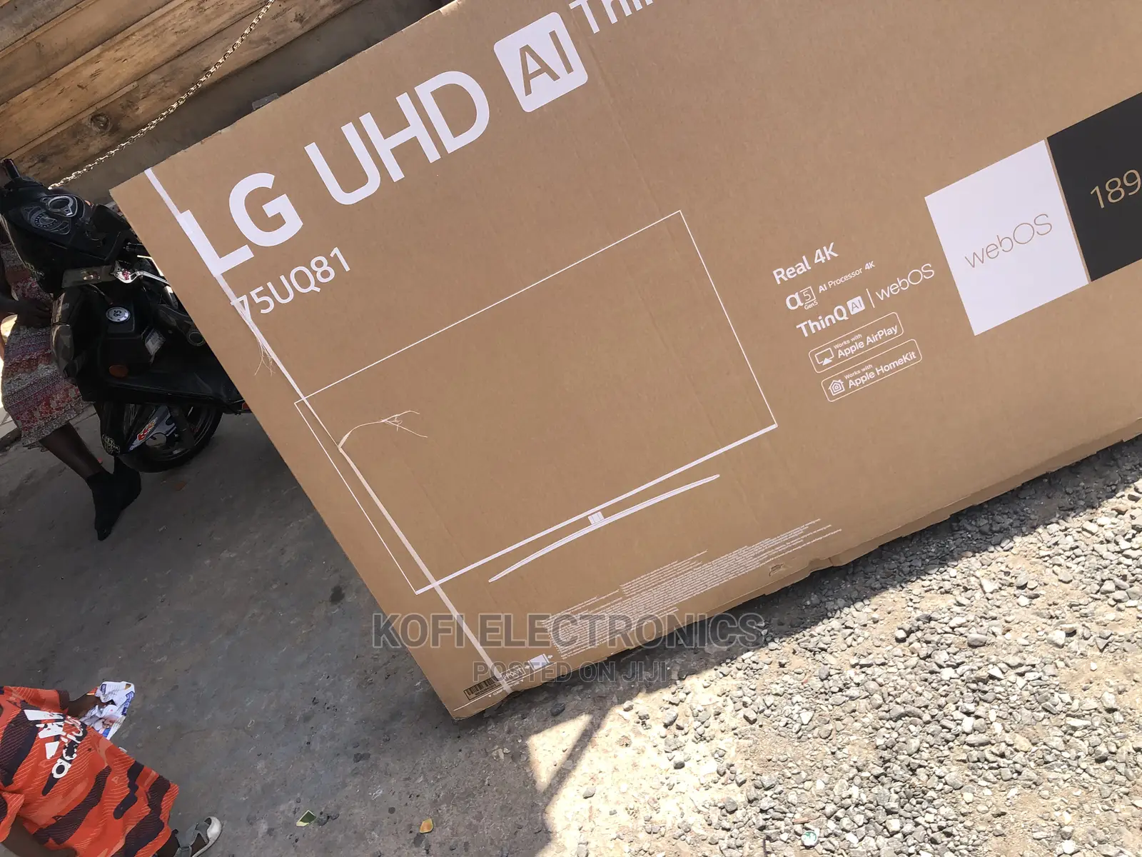 Google Assistant Amazon Alexa 75UQ81006LB 75" Smart UHD