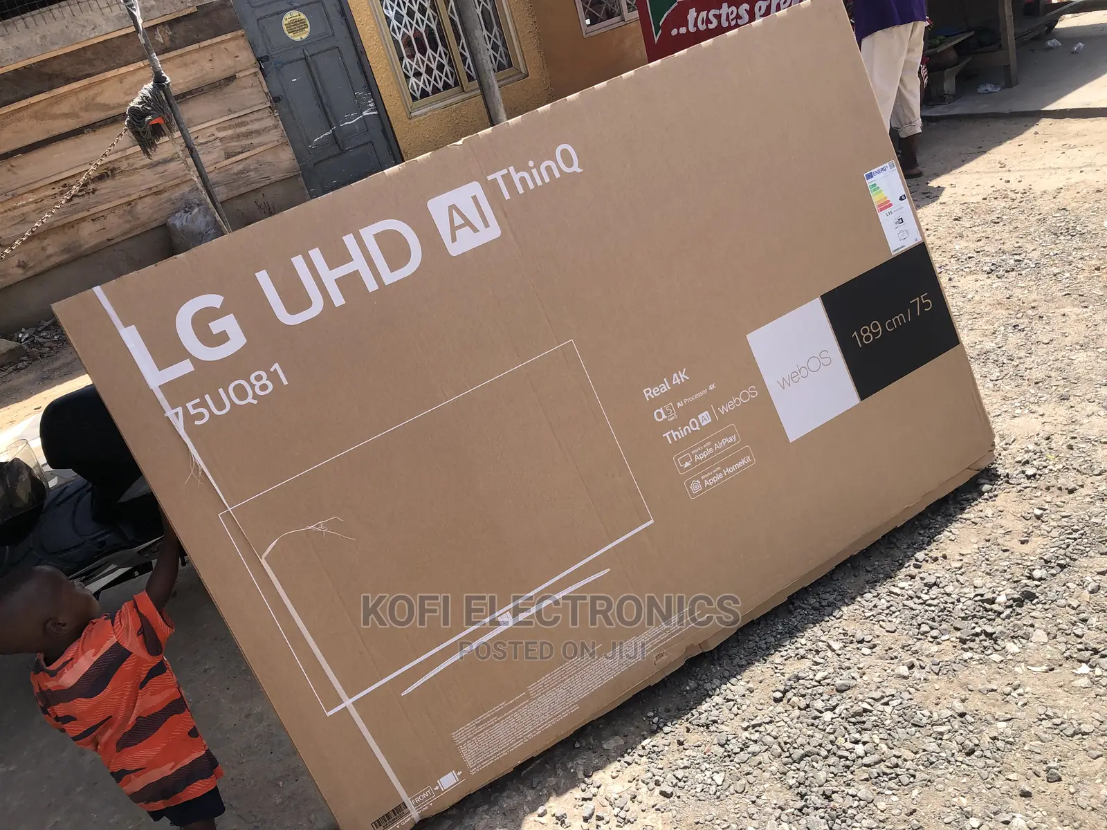 Google Assistant Amazon Alexa 75UQ81006LB 75" Smart UHD