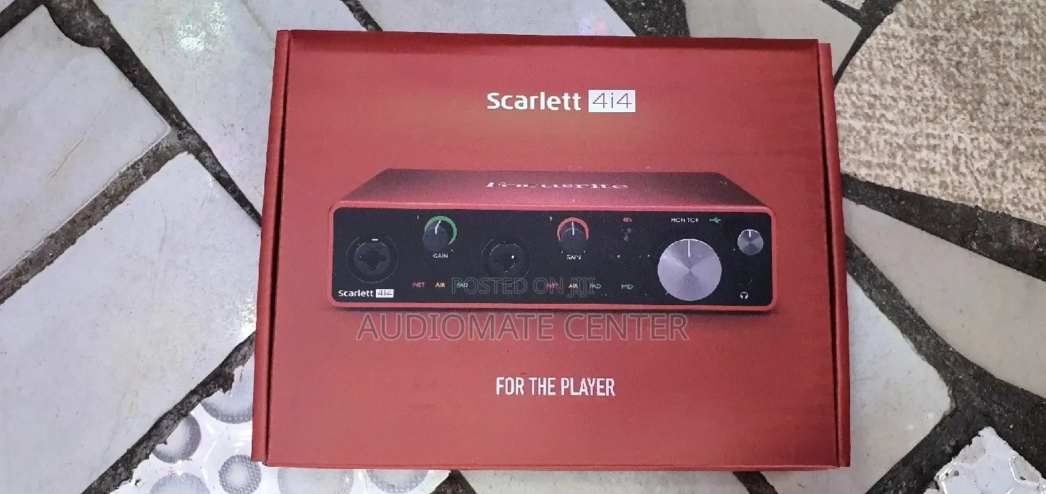 Sound Card Scarlett 4i4