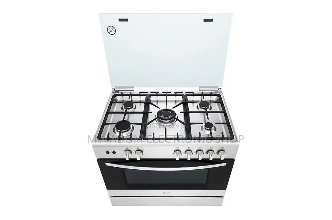 New Lg 5 Burner Gas Cooker Oven Grill