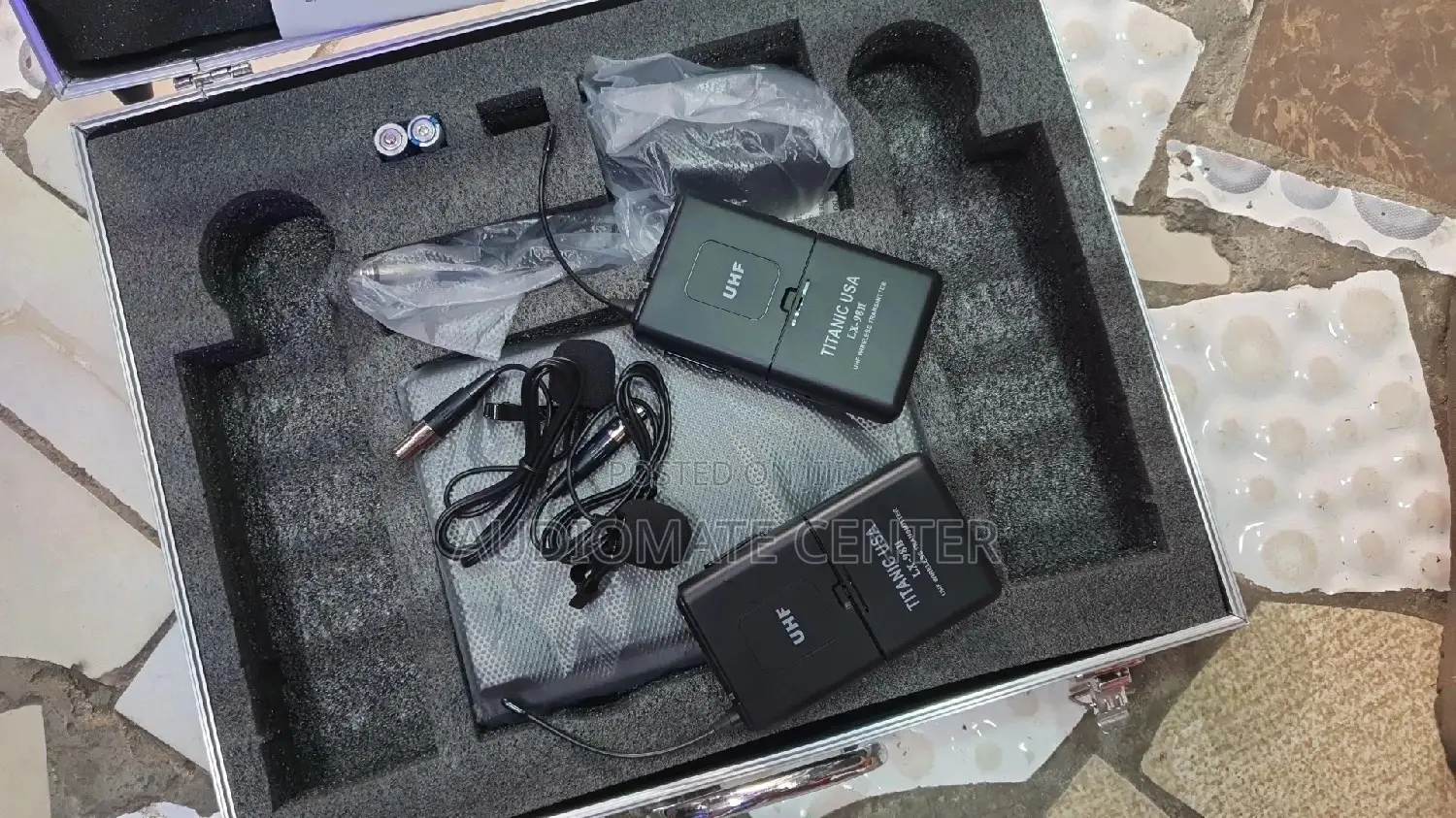 TITANIC 2 in 1 LAPEL MICROPHONE