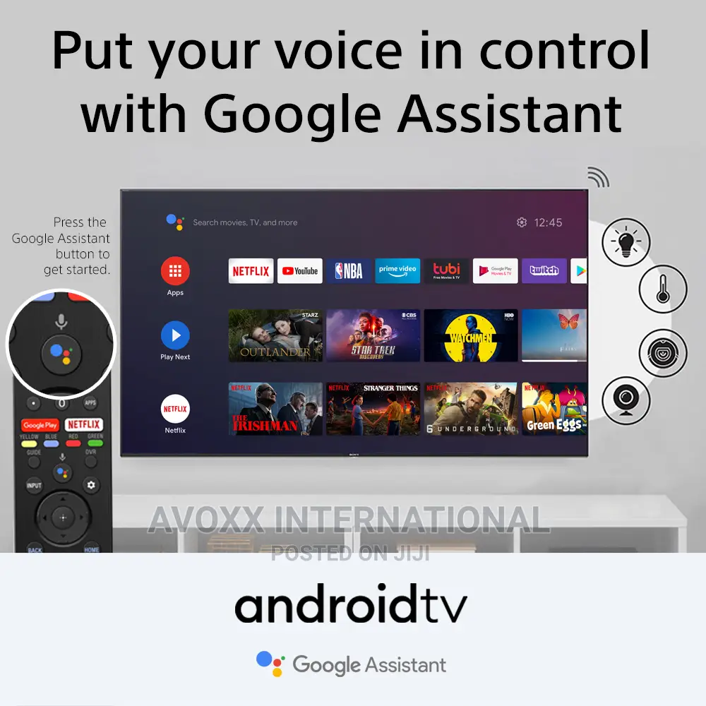 Sony 65" Class Kd65x75ch Uhd Led Android Smart Tv
