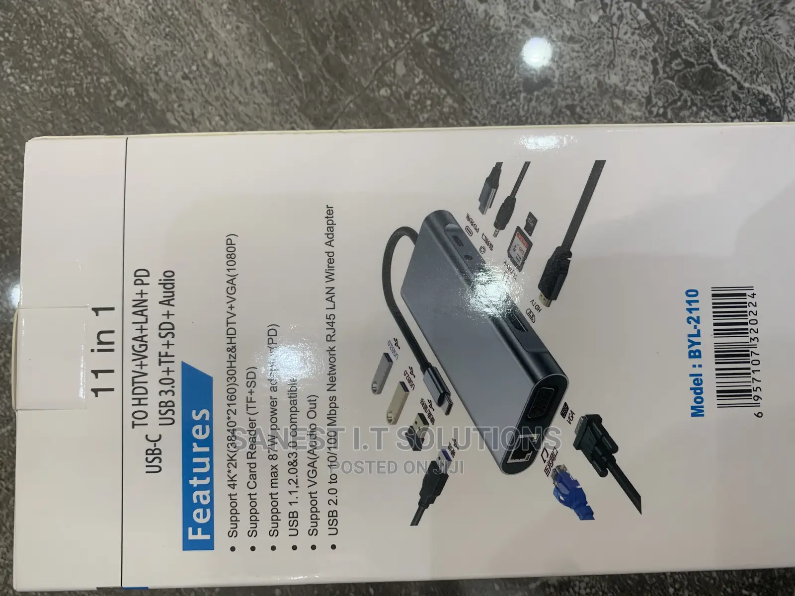 Type C Adapter 11in 1