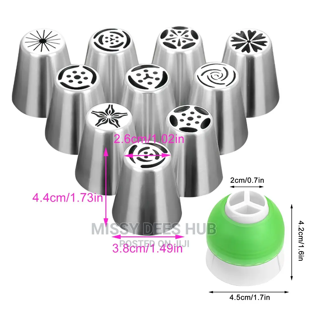 Russian Piping Nozzle Set