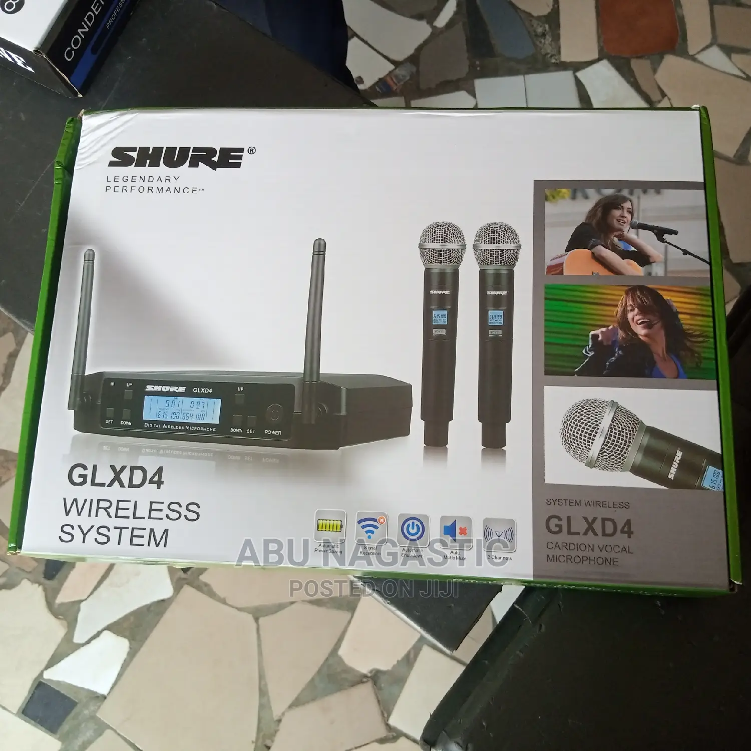 Shure GLXD4 Wireless Microphone System