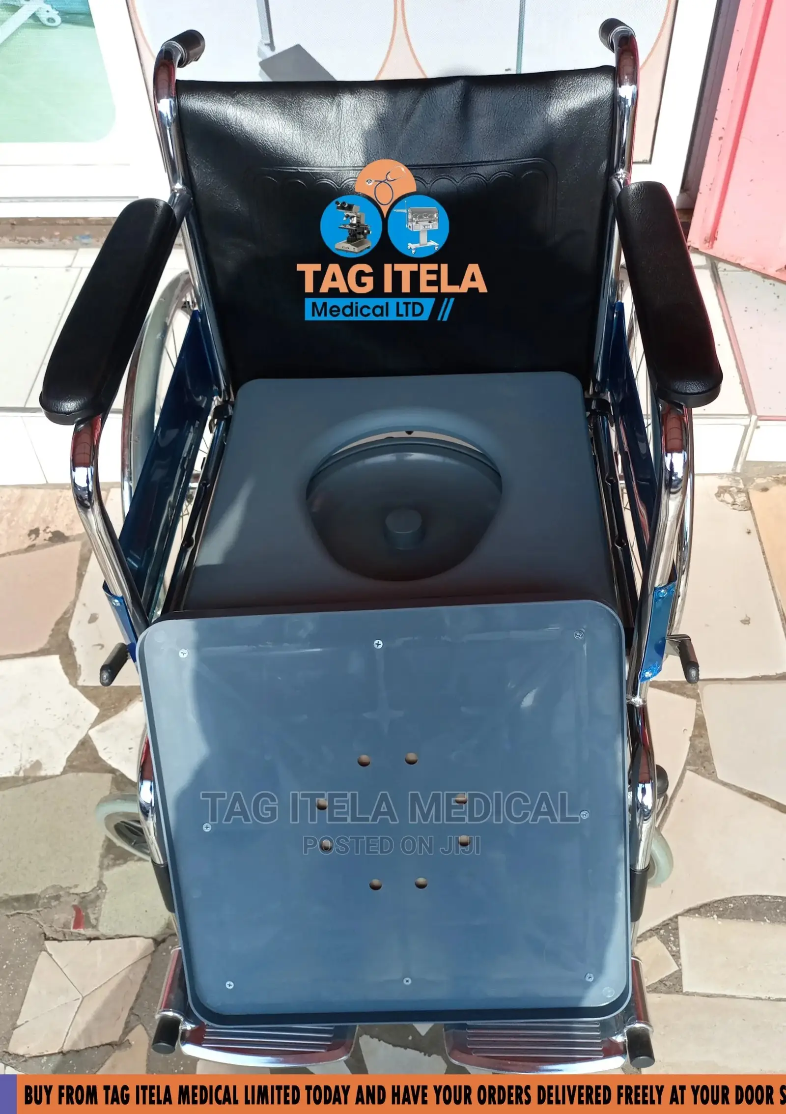 Wheelchair Commode (Foldable)