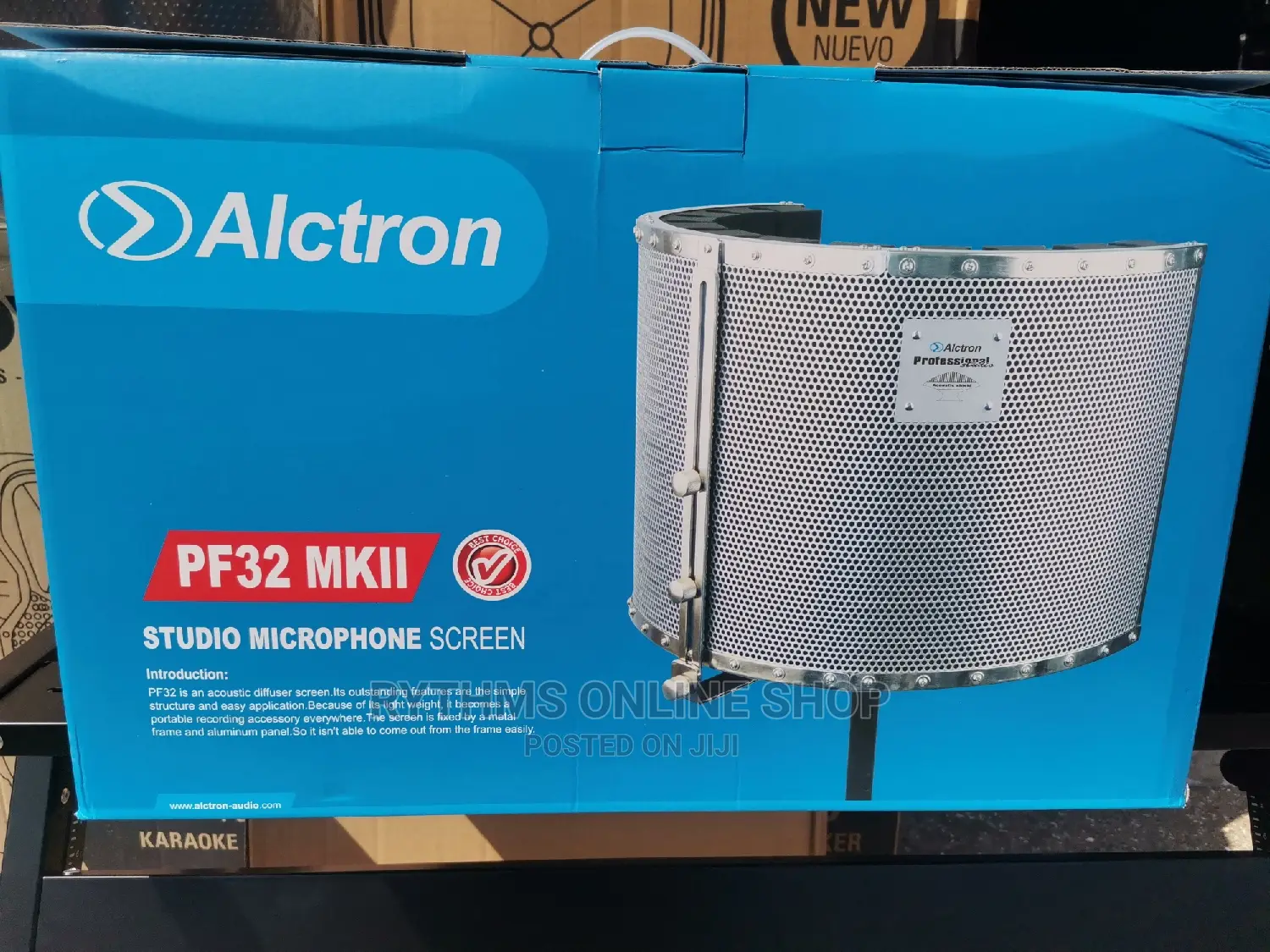 PF32 MKII Studio Microphone Screen