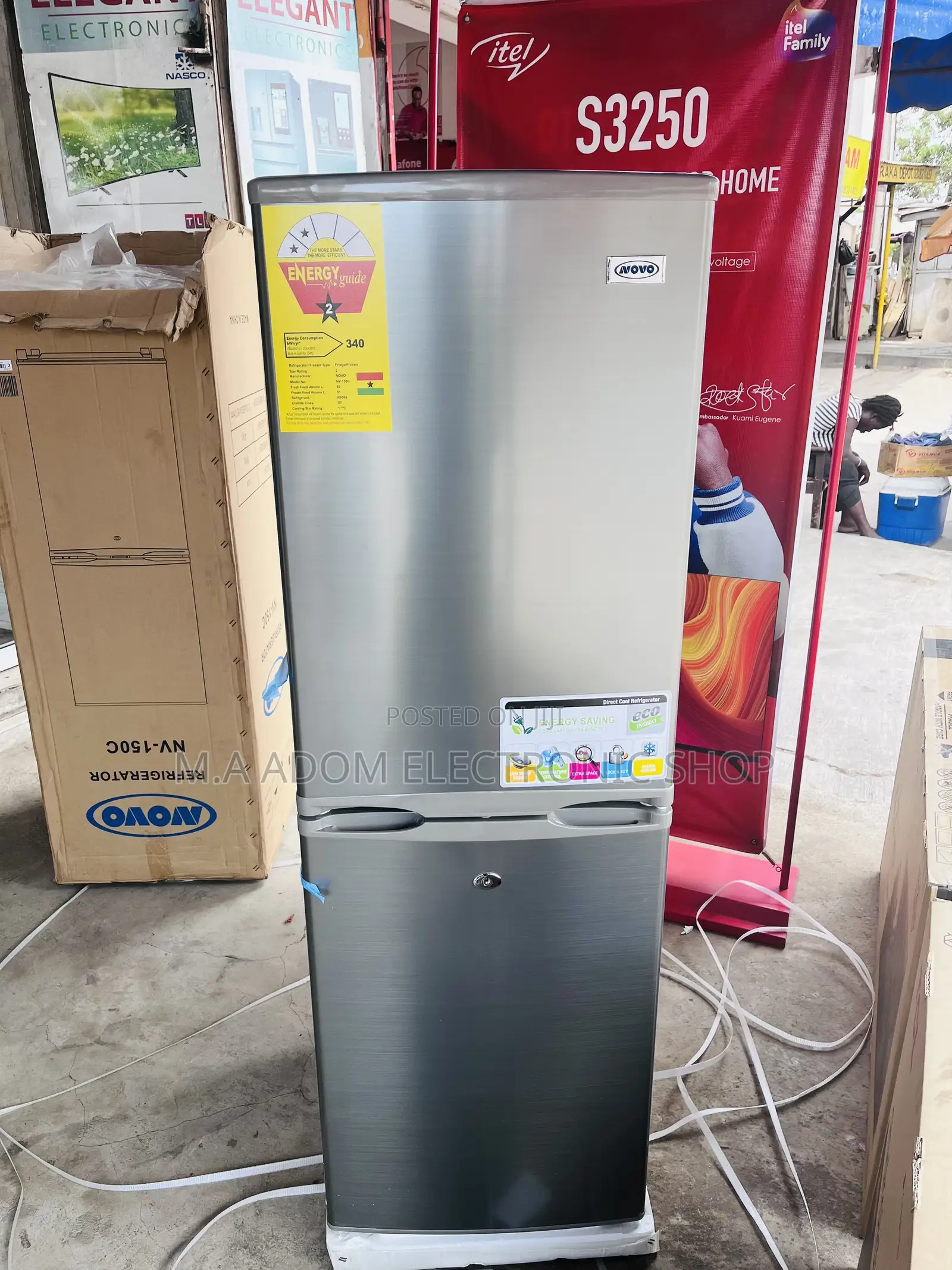 Energy Saving NOVO 140 Litres Down Freezer Refrigerator