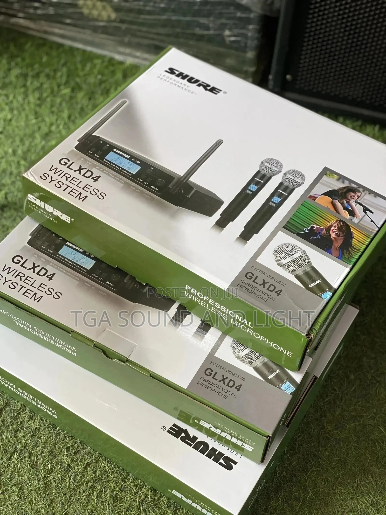 Shure Glxd4 Digital Wireless Microphone Set