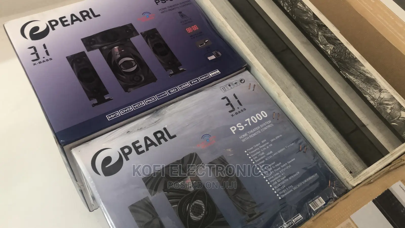 Home Theater 3.1 Woofer Pearl 60W Speaker