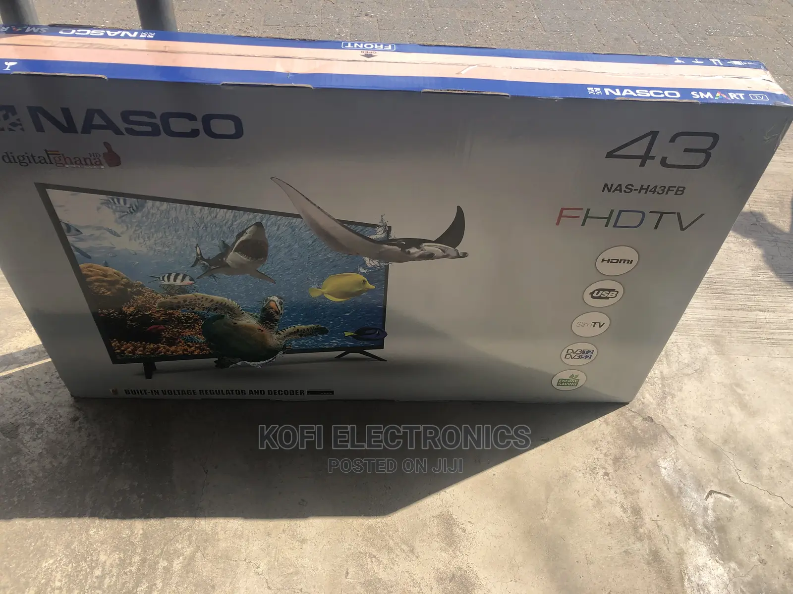 Reception DVB-S2 Terrestrial 43inches Nasco Tv