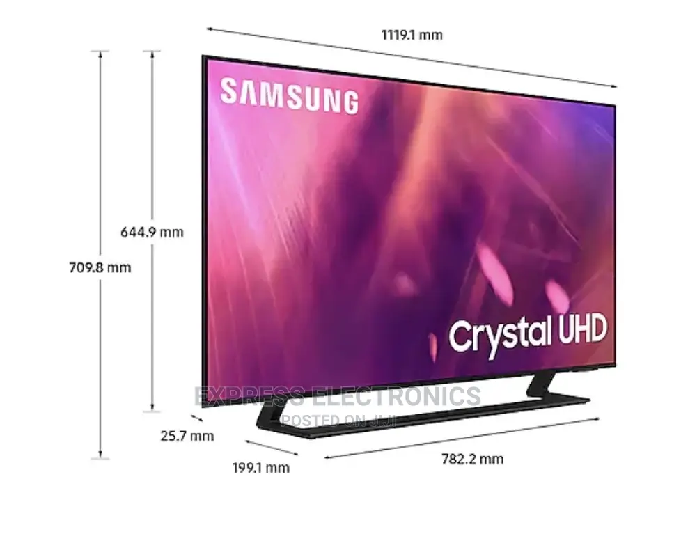 50” Au9000 Crystal Uhd Hdr Smart TV Samsung LED