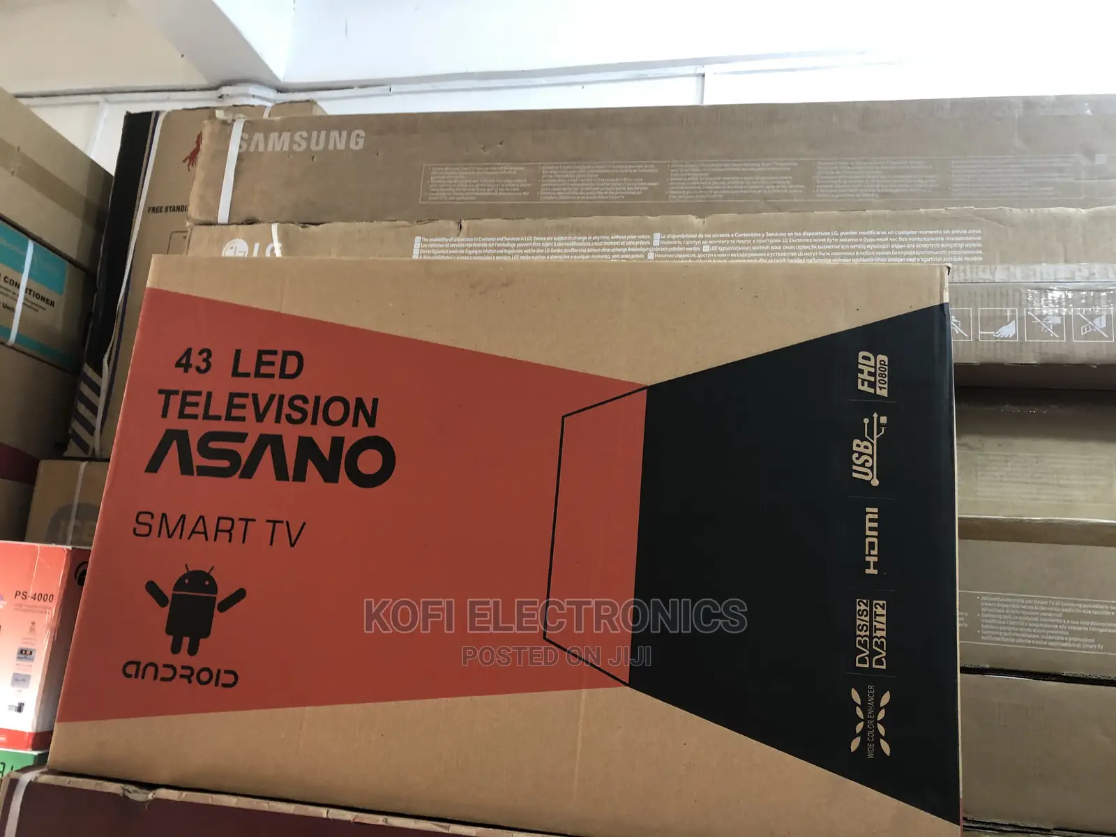 Crystal Clear Asano 43 Smart Full HD Satellite TV