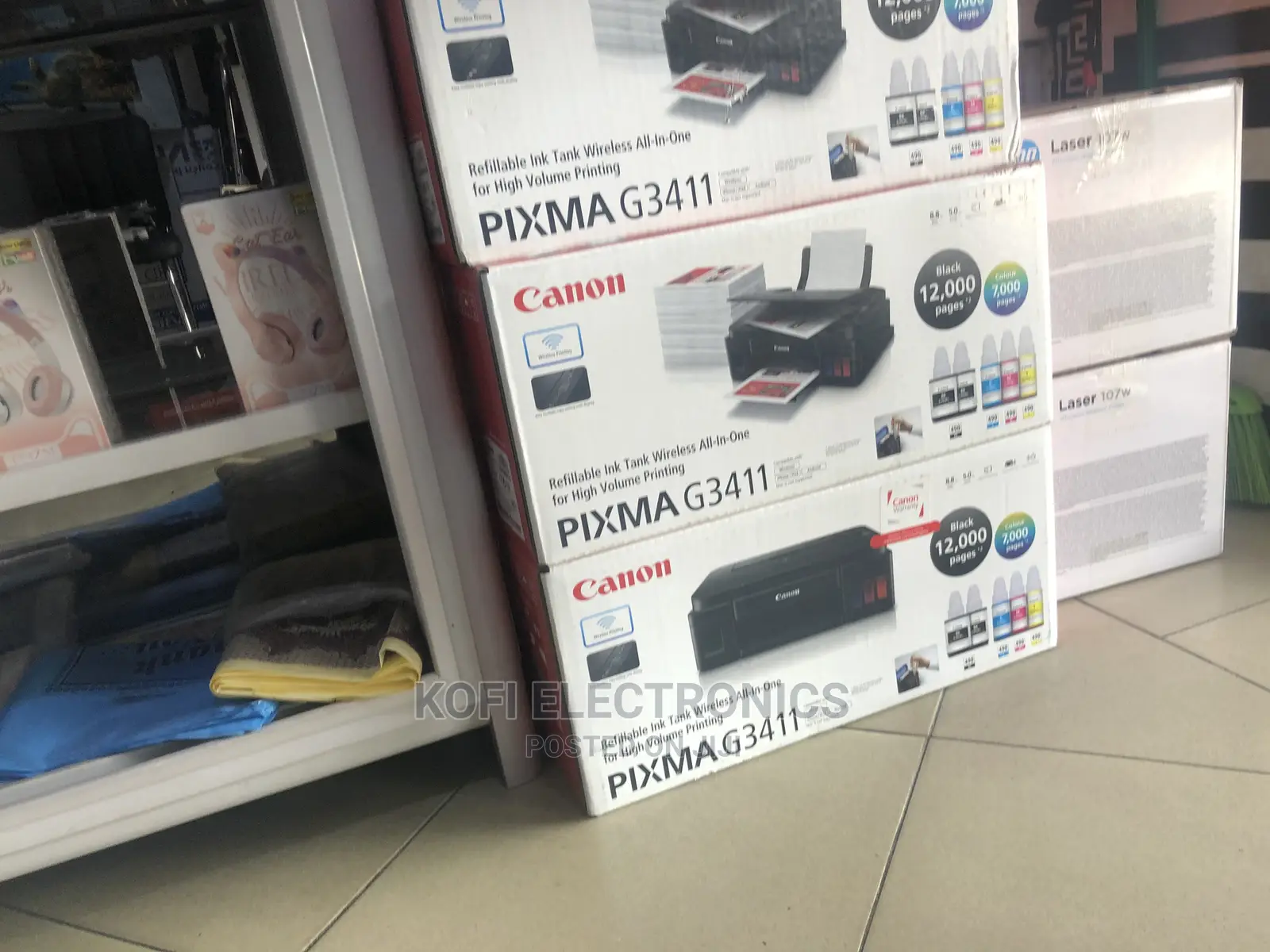Canon Pixma G3411 All in One Colour Inkjet Printer