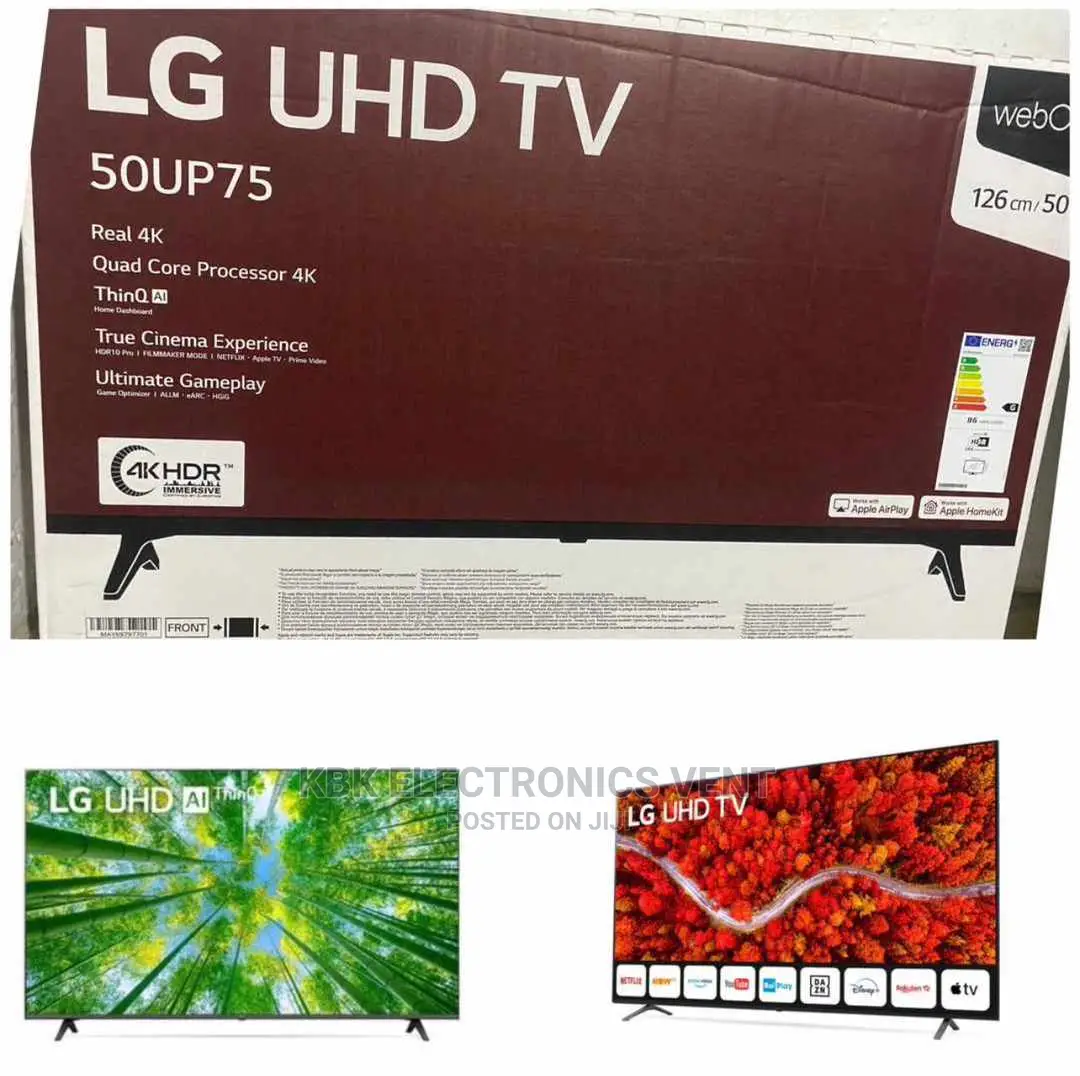 LG 50"(50UP75003) Smart Uhd Satellite Digital
