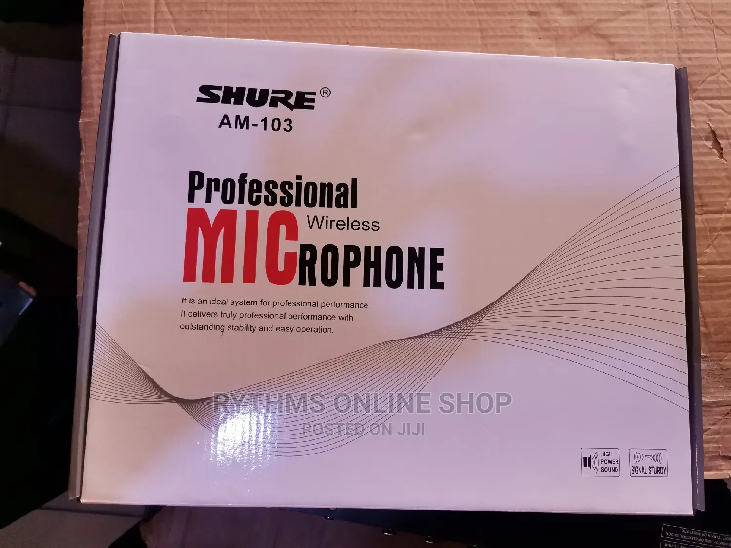 Shure Cordless Mic (AM-103)