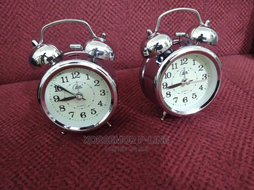 Stainless Steel Alarm Clock