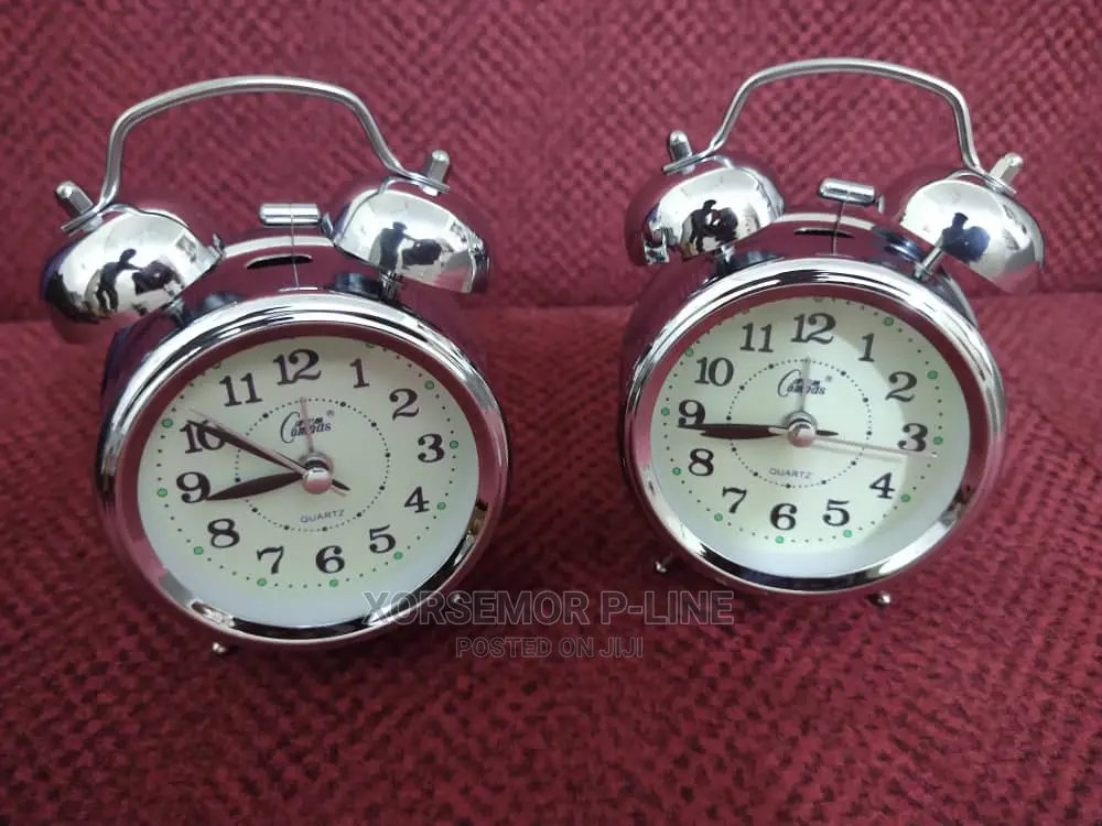 Stainless Steel Alarm Clock