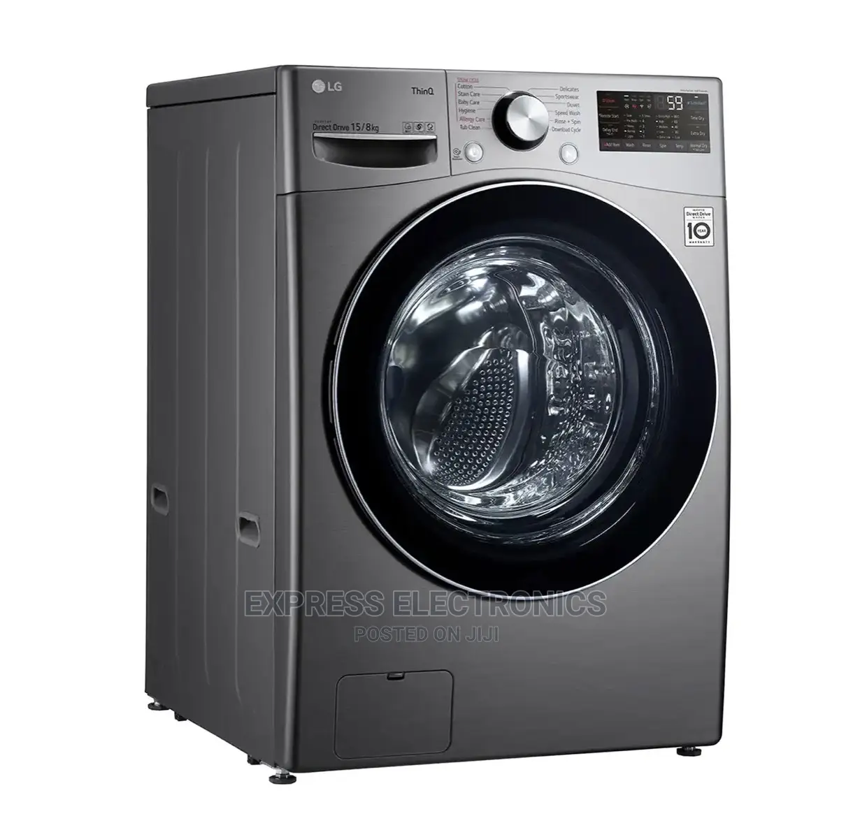 LG F0L9DGP2S 15kg Automatic Front Load Washing Machine