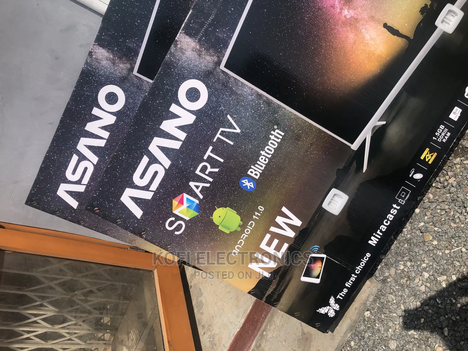 Highly Rated Asano 75" Smart(Android) UHD Led TV