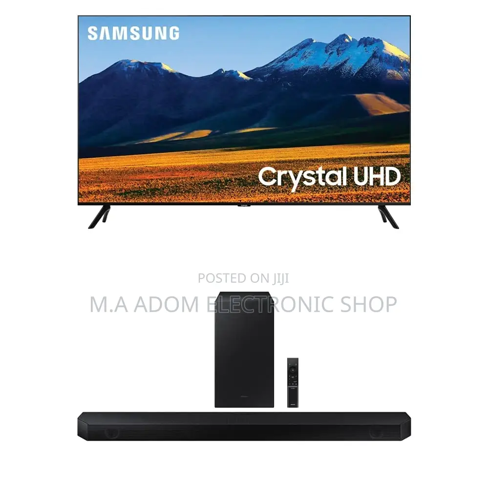 Samsung UE55AU8000 (2021) HDR 4K Ultra HD Smart TV, 55 Inch