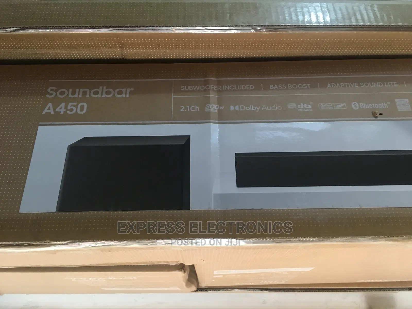 75au8000 Samsung 75” Hdr A450 Soundbar + Smart LED TV