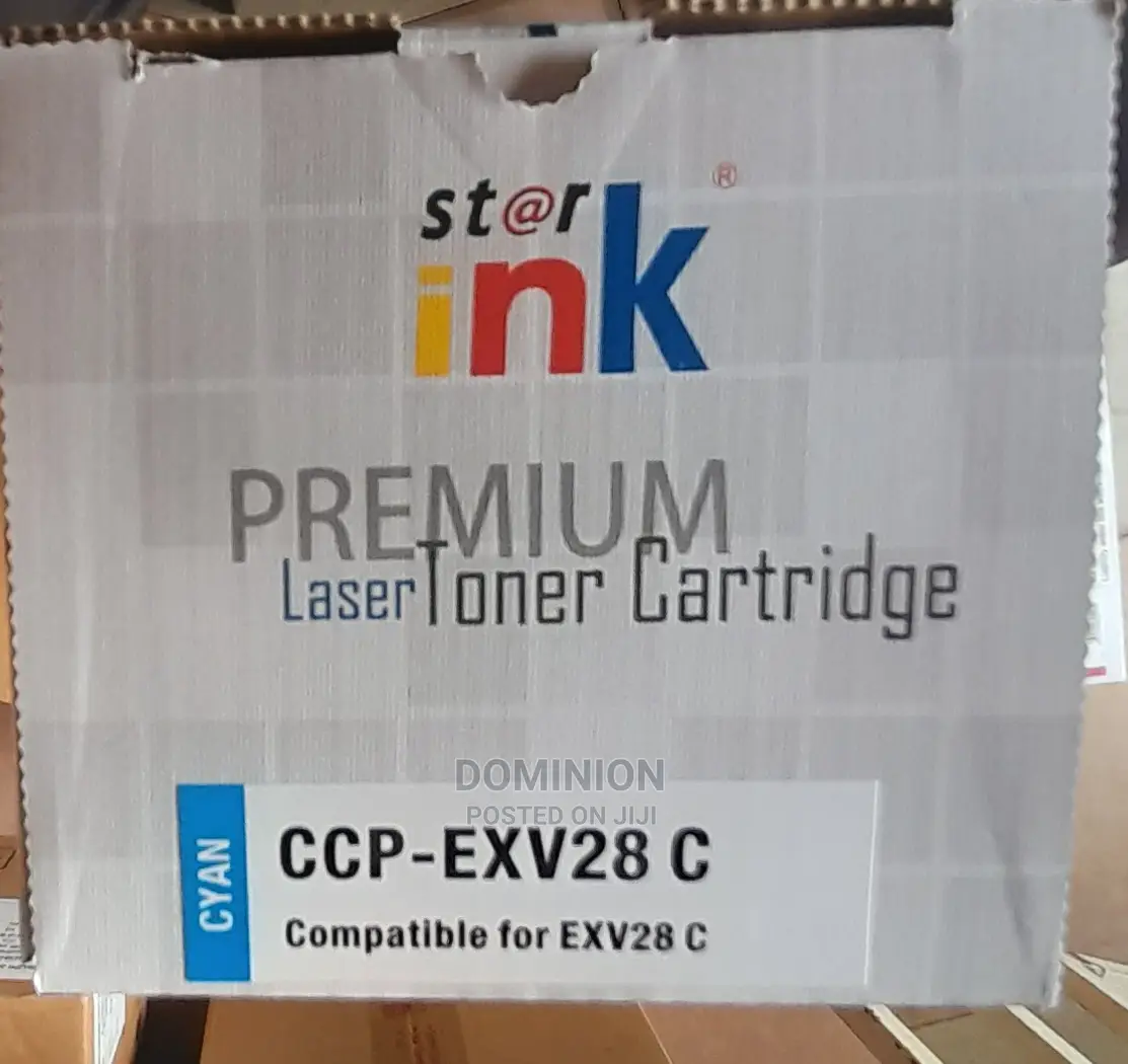 Star Ink CCP-C-Exv28 Cyan Compatible Toner CANON Copiers