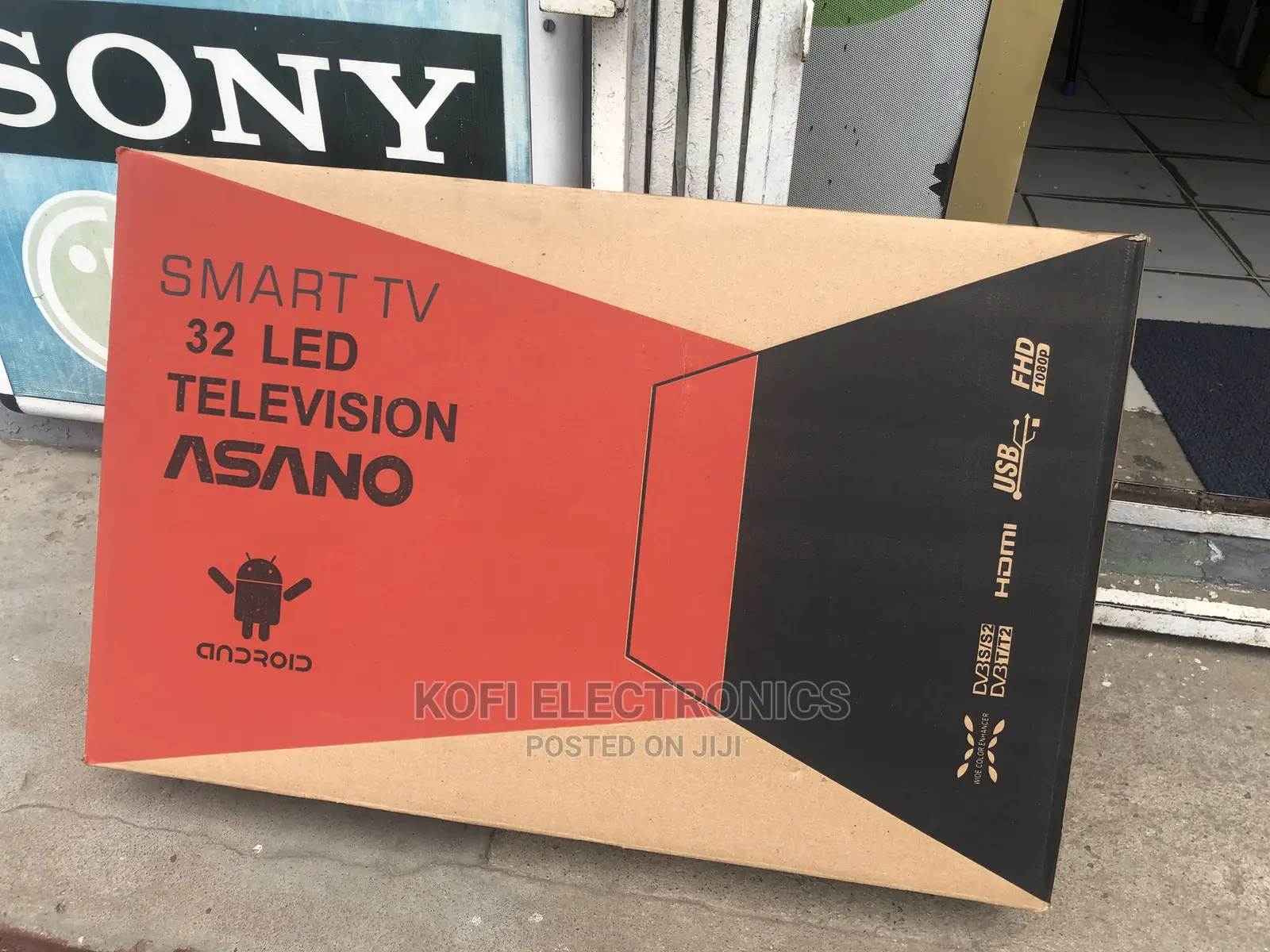 Amazing Smart Satellite Asano 32inches TV