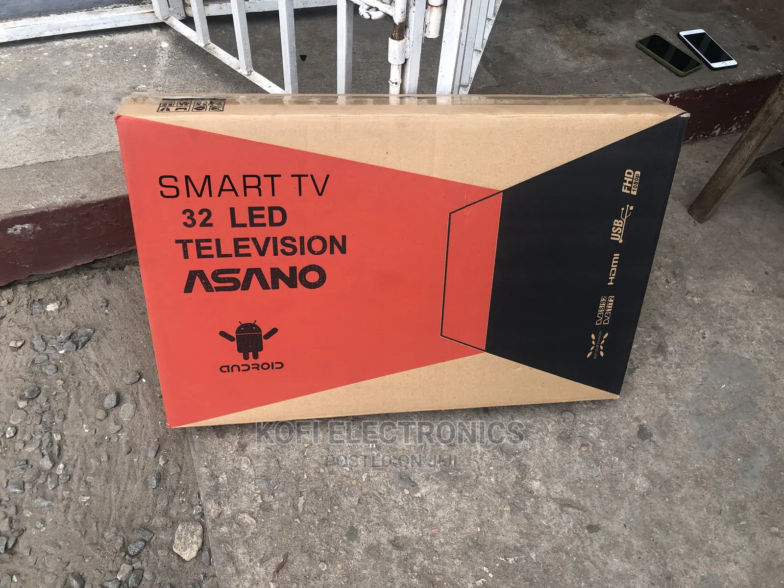 Amazing Smart Satellite Asano 32inches TV