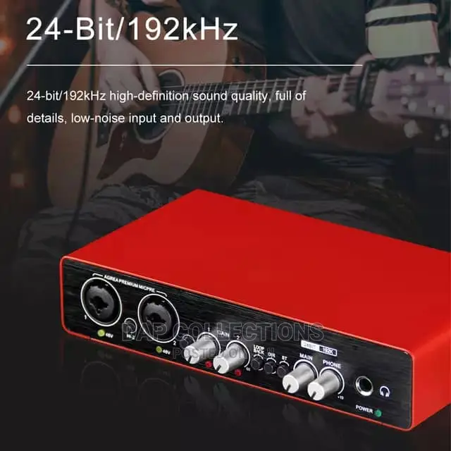 Quality USB Audio Interface Sound Card